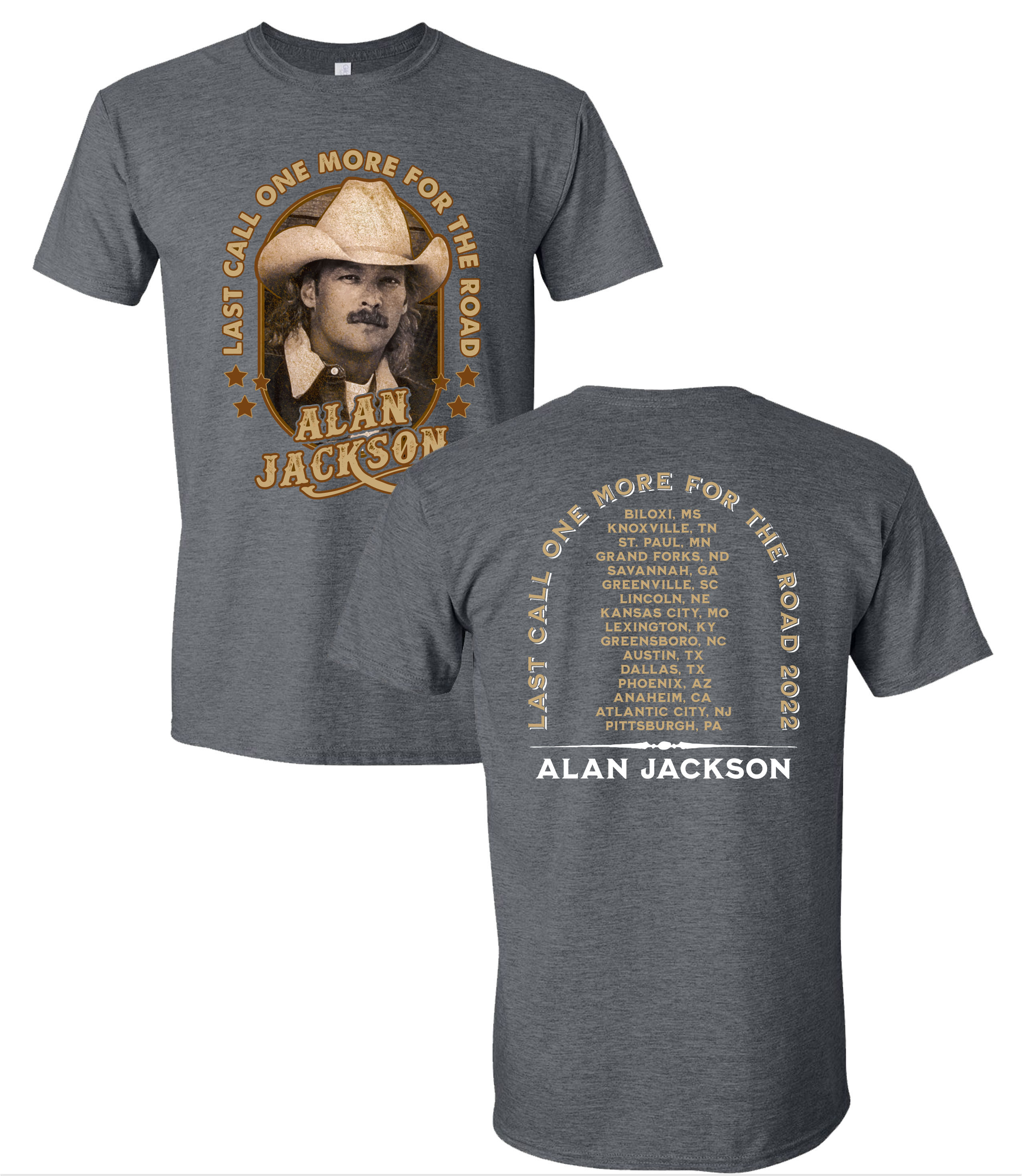 Vintage Photo Grey Tour Shirt