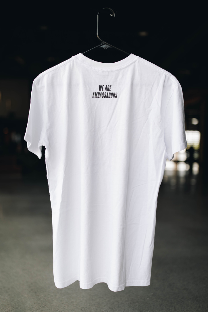 "We Are Ambassadors" T-Shirt - White