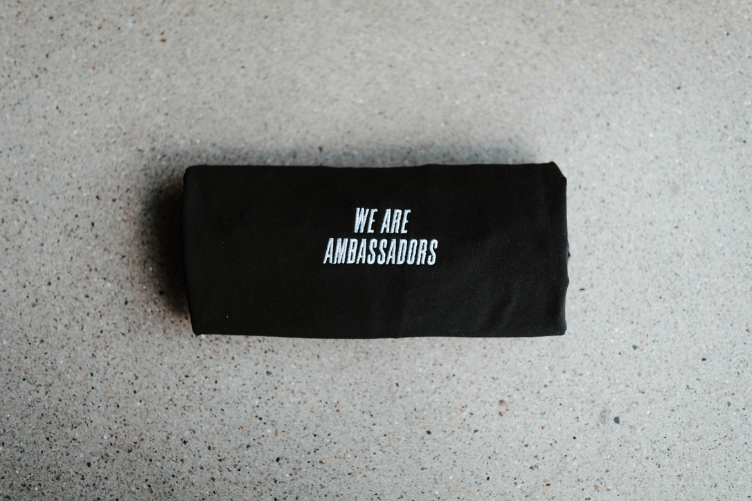 "We Are Ambassadors" T-Shirt - Black