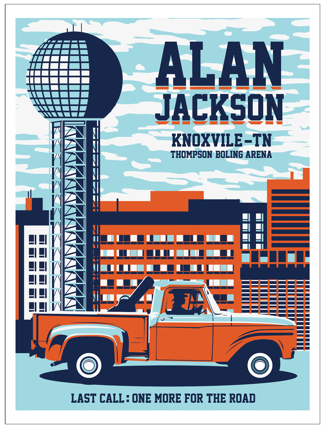 Knoxville Autographed Poster