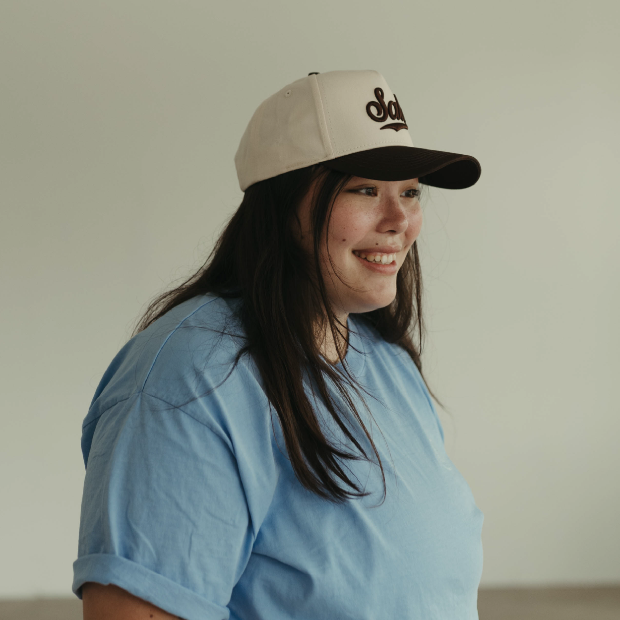 Brown "Salt" Hat