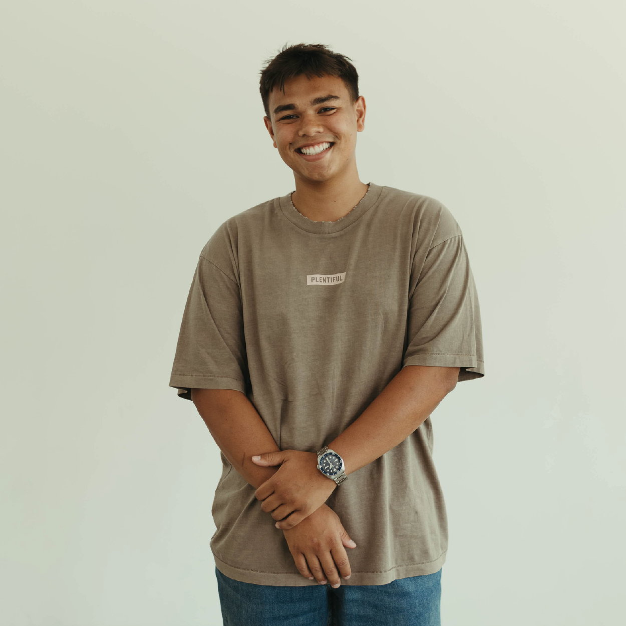 Brown "Plentiful" 1002 Shirt