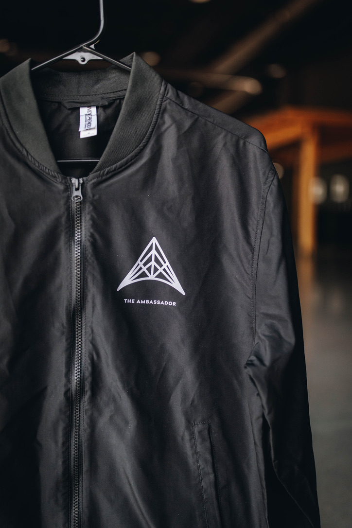 Ambassador Bomber Jacket - Black