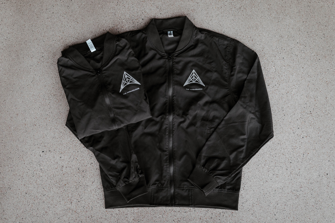 Ambassador Bomber Jacket - Black