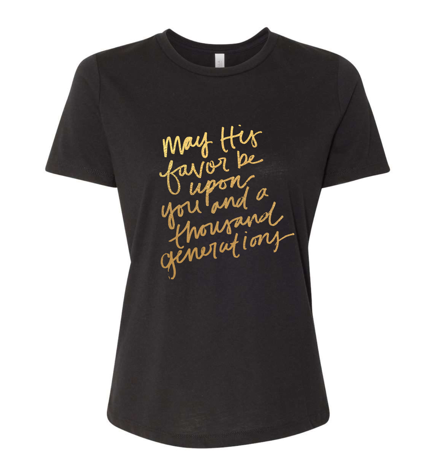 Black "Generations" T Shirt