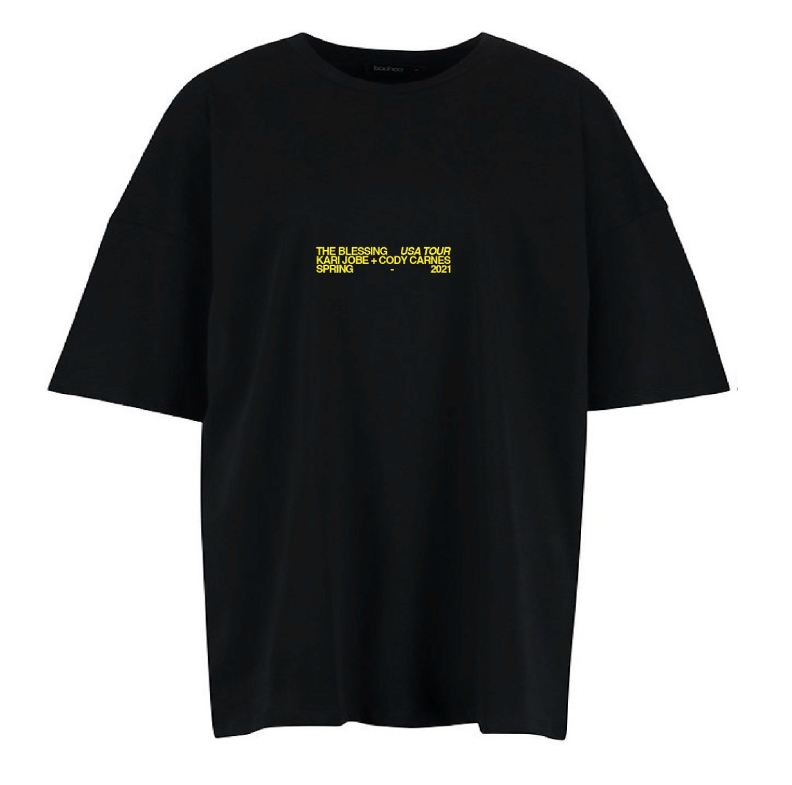  "Blessing Tour" Black  T Shirt