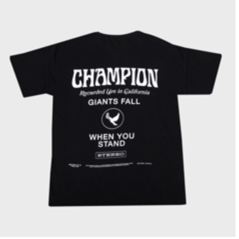 Bethel Music - Champion Black T Shirt