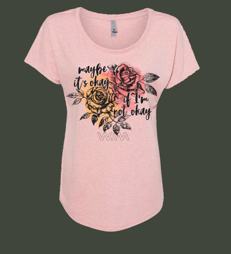 We Are Messengers IT'S OK LADIES Tee Shirt