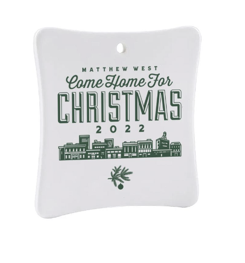 2022 Autographed Christmas Ornament