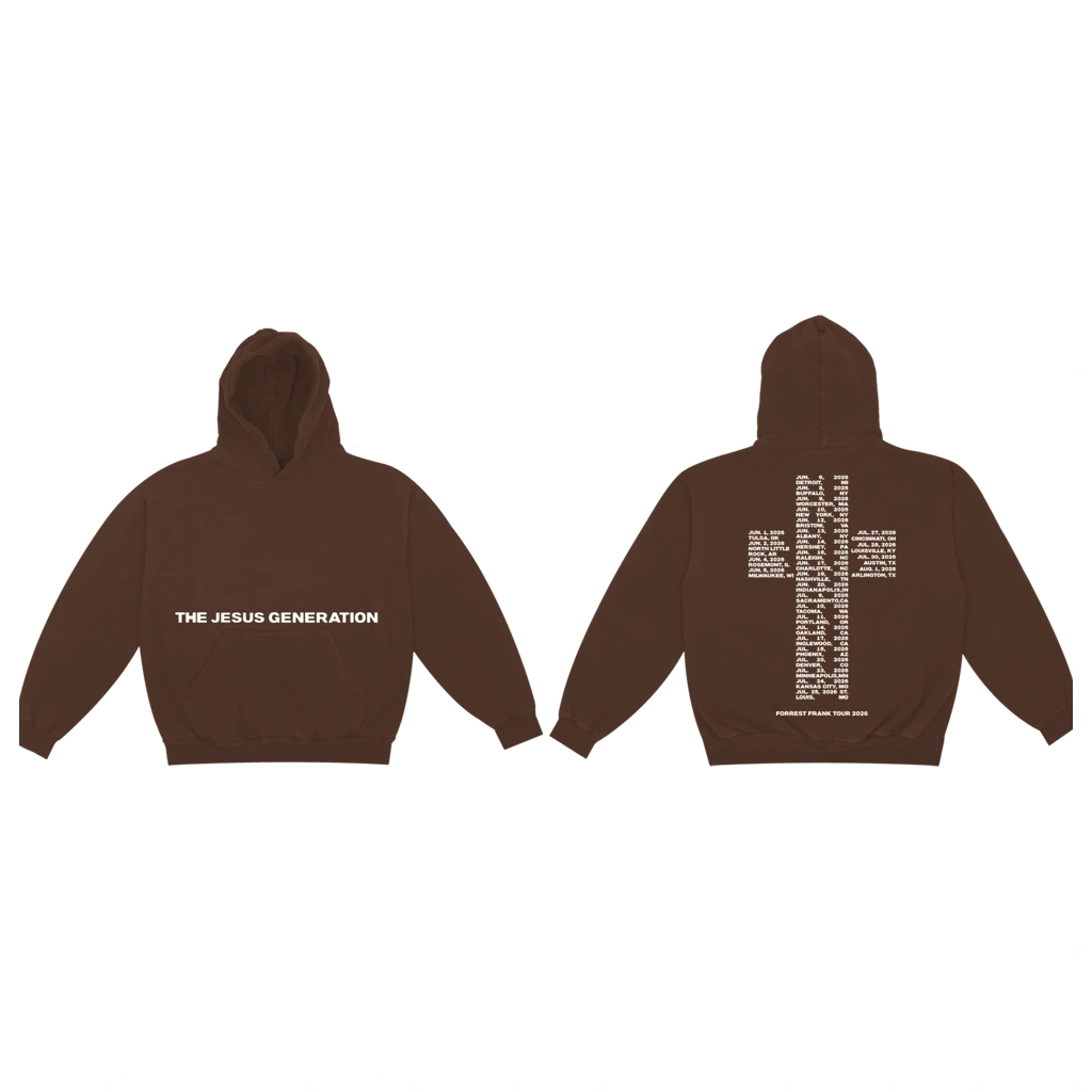 TJG Tour Brown Hoodie