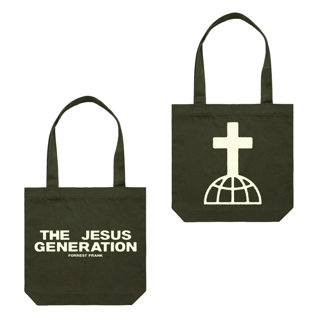 TJG Green Tote Bag 