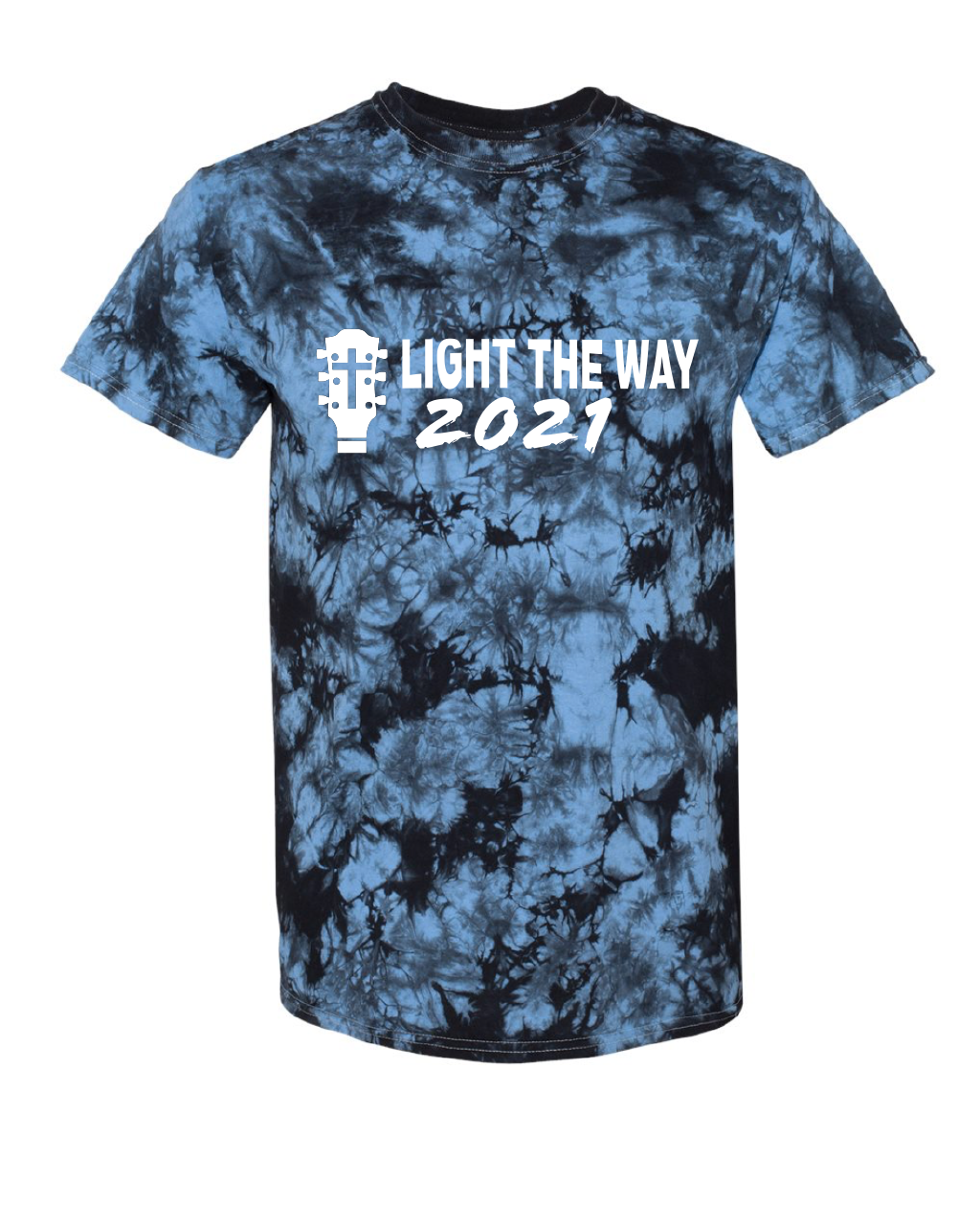 Blue Tie Dye T Shirt